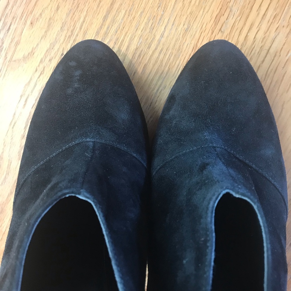 Guess Black Suede Stiletto Ankle Booties - Picture 3 of 8